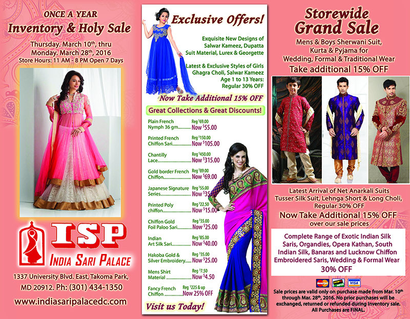 About India Sari Palace Inc